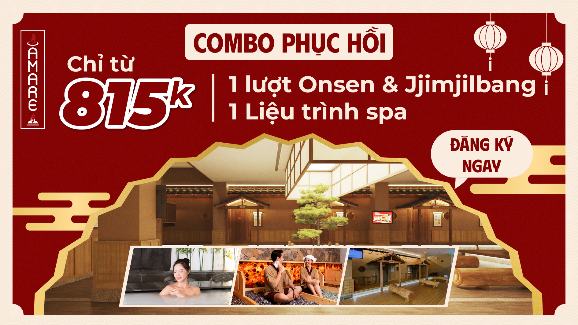 Combo phục hồi AMARE Thăng Long