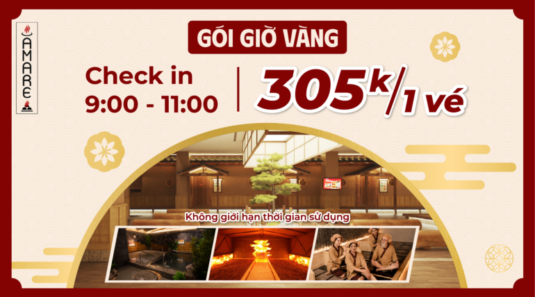 Gói giờ vàng Times City