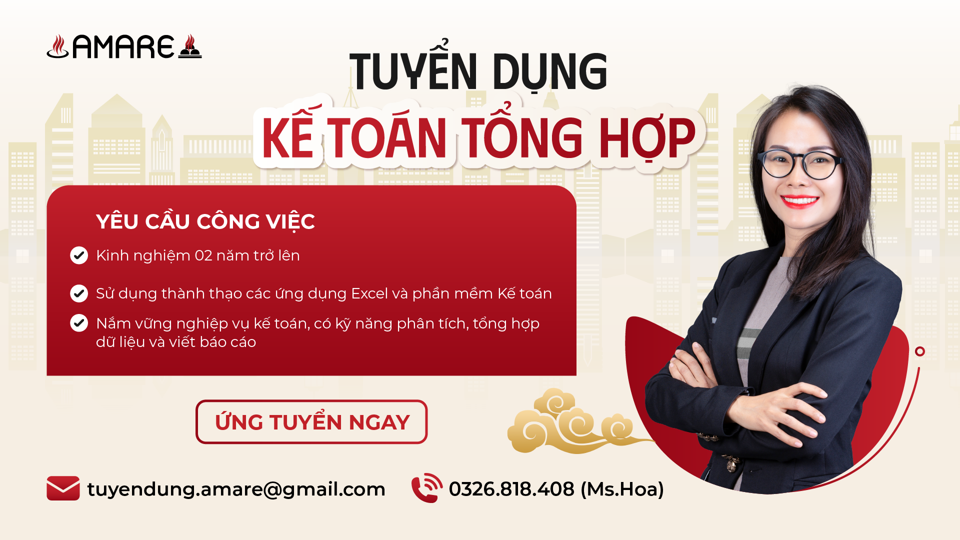 tuyển dụng kế toán tổng hợp