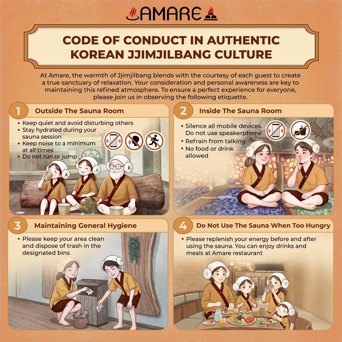 Code Of Conduct In Authentic Korean Jjimjilbang Culture
