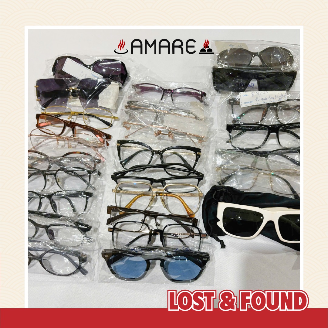 notice lost and found policy at amare