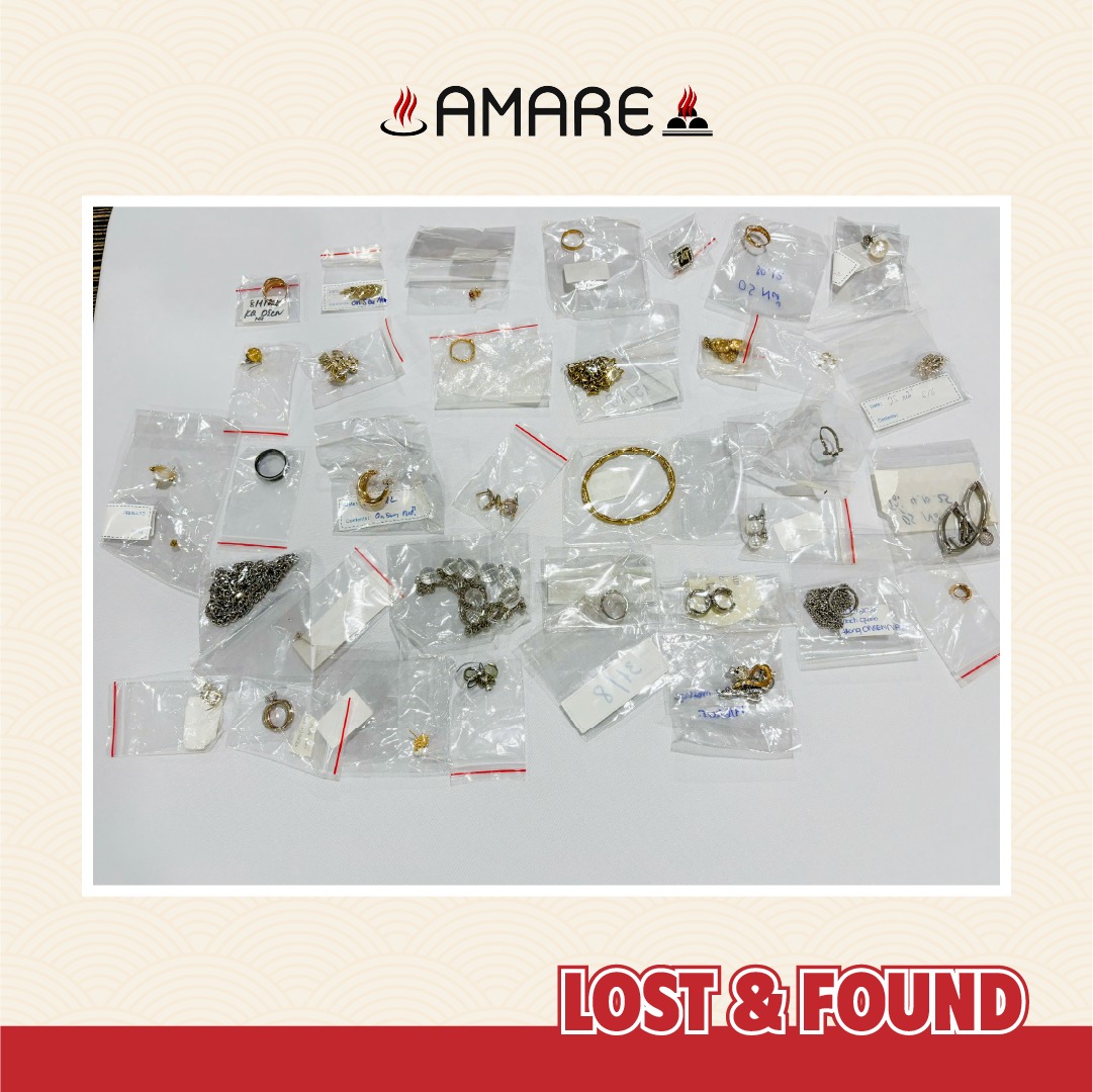 notice lost and found policy at amare