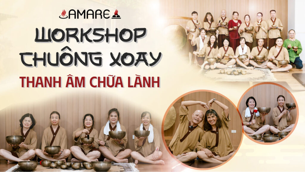 workshop chuông xoay thanh âm chữa lành