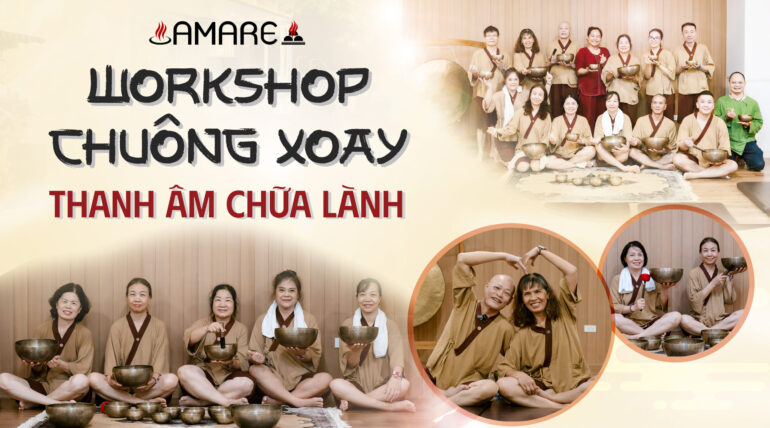 workshop chuông xoay thanh âm chữa lành