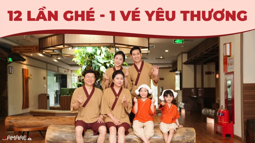 12 lần ghé 1 vé yêu thương AMARE