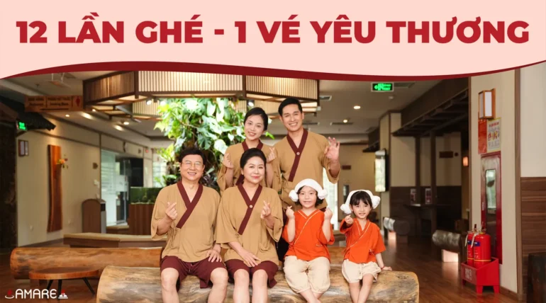 12 lần ghé 1 vé yêu thương AMARE