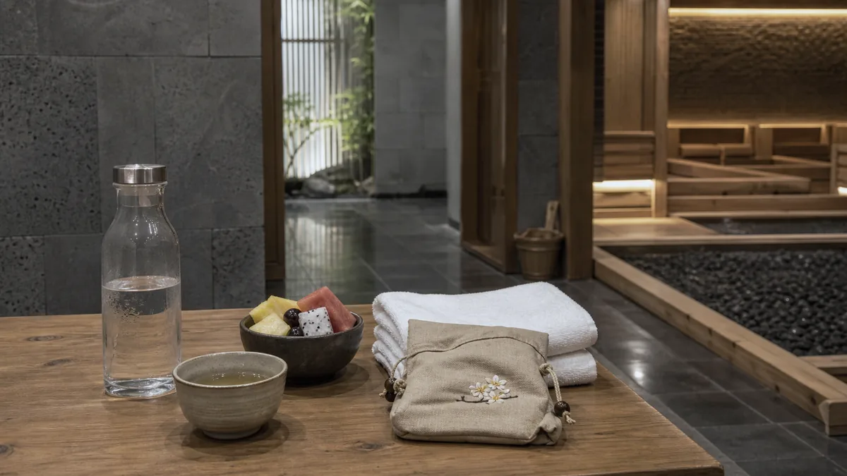 Bữa ăn nhẹ và nước uống trước buổi Jjimjilbang tại AMARE