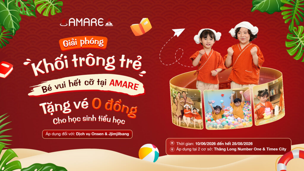amare miễn phí vé vào cửa cho học sinh tiểu học