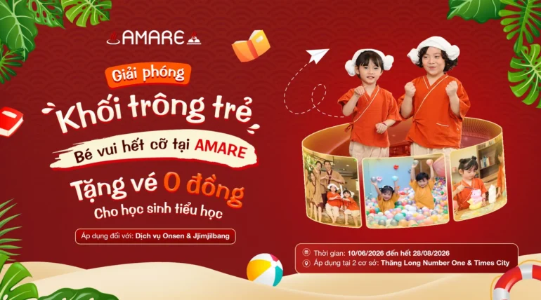 AMARE miễn phí vé vào cửa cho học sinh tiểu học