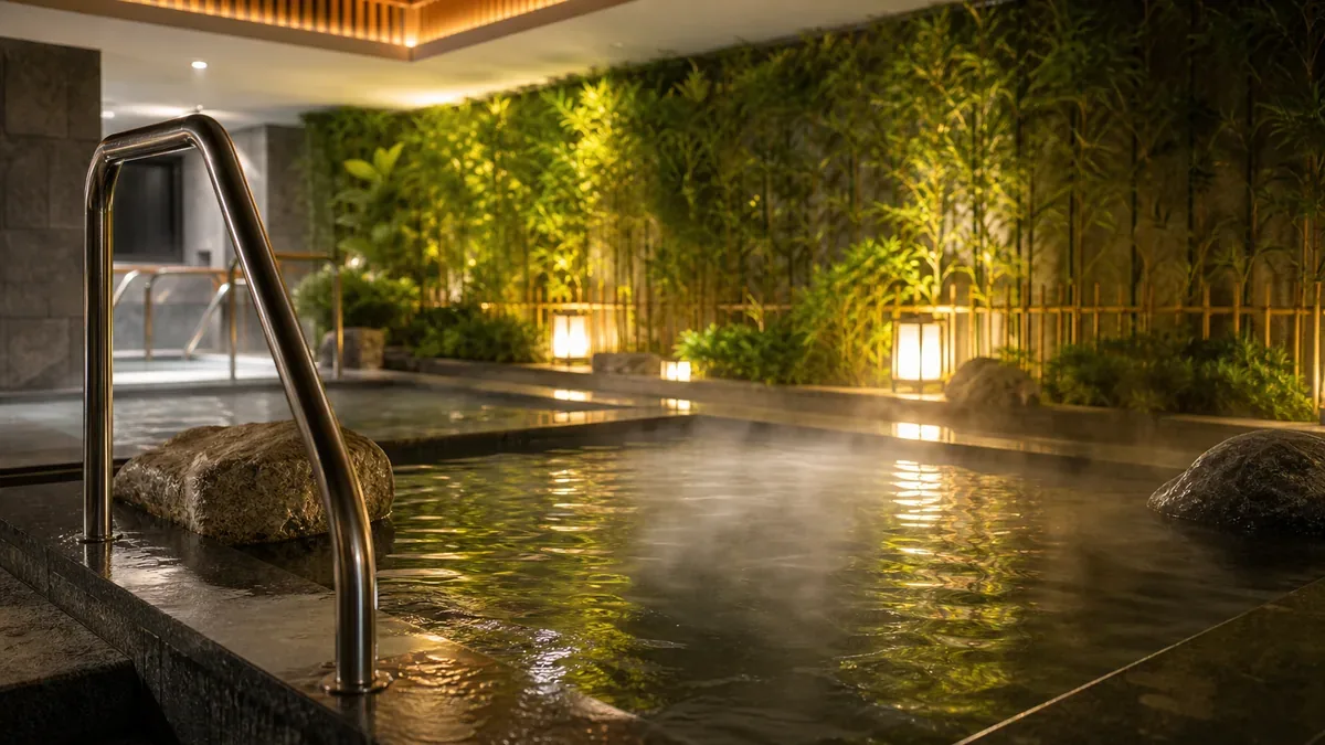 Bể Onsen AMARE giúp người mới hiểu vì sao cần tắm theo đúng quy trình