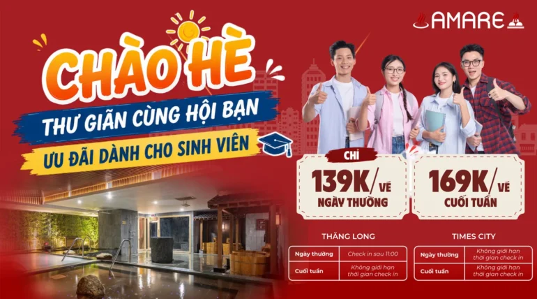 Chương trình ưu đãi dành cho sinh viên AMARE