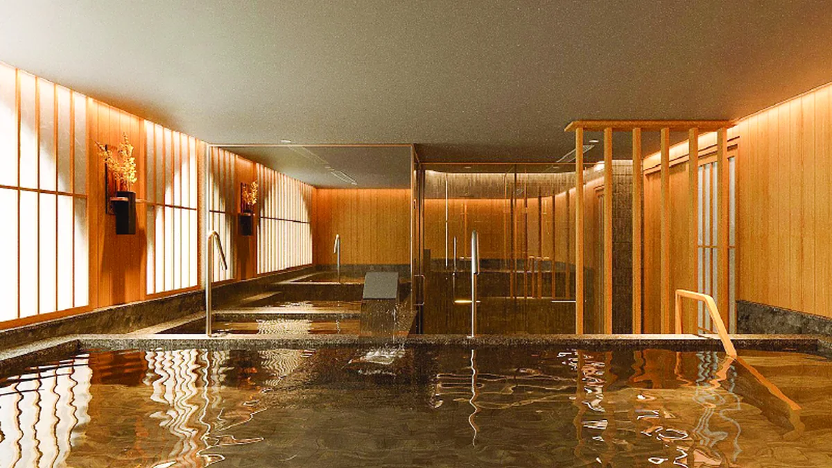 Không gian thủy trị liệu tại Amadora Wellness & Spa Hà Nội