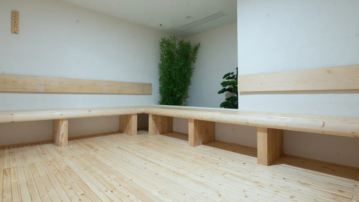 Không gian lạnh tại AMARE gợi cảm giác đổi nhiệt sau bể nóng hoặc sauna