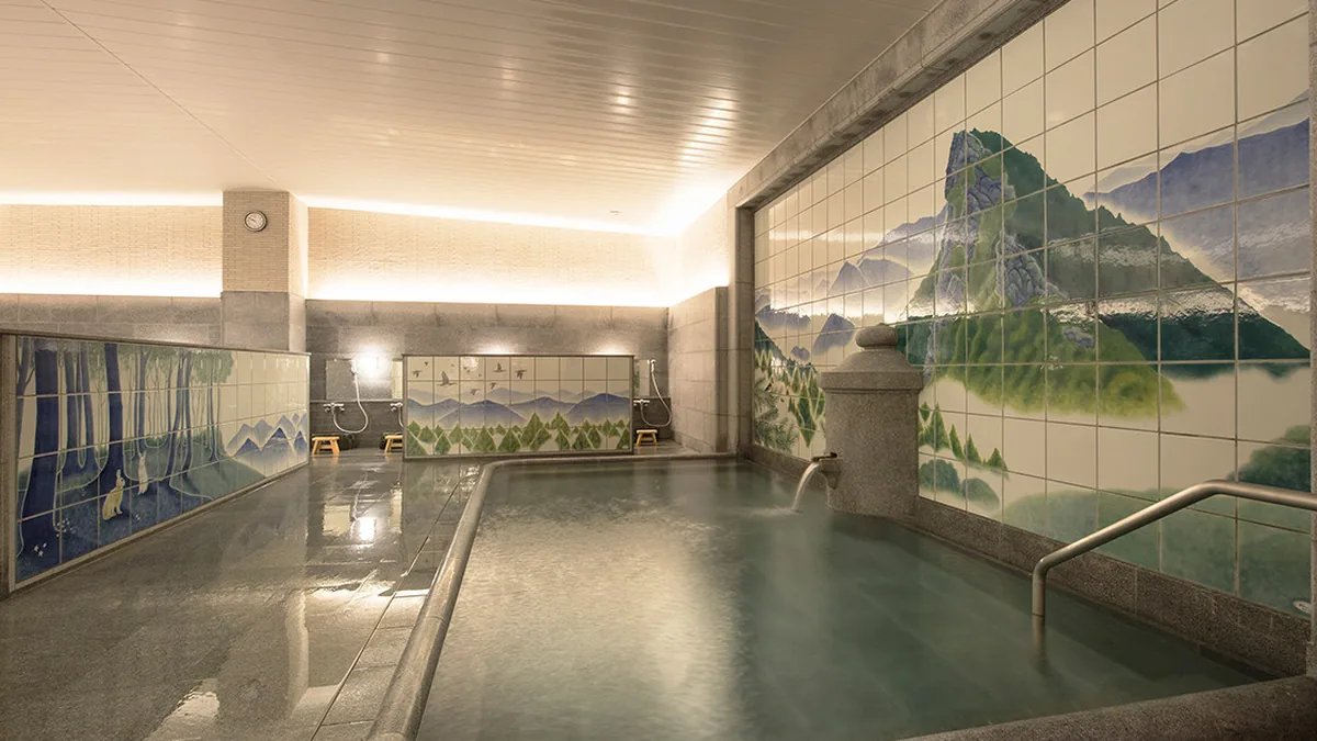 Khu tắm Onsen tại Dogo, Nhật Bản
