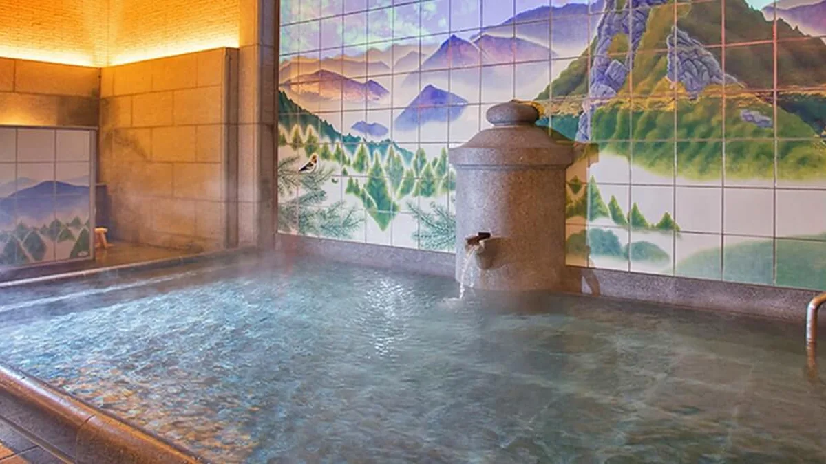 Khu tắm Onsen tại Dogo, Nhật Bản
