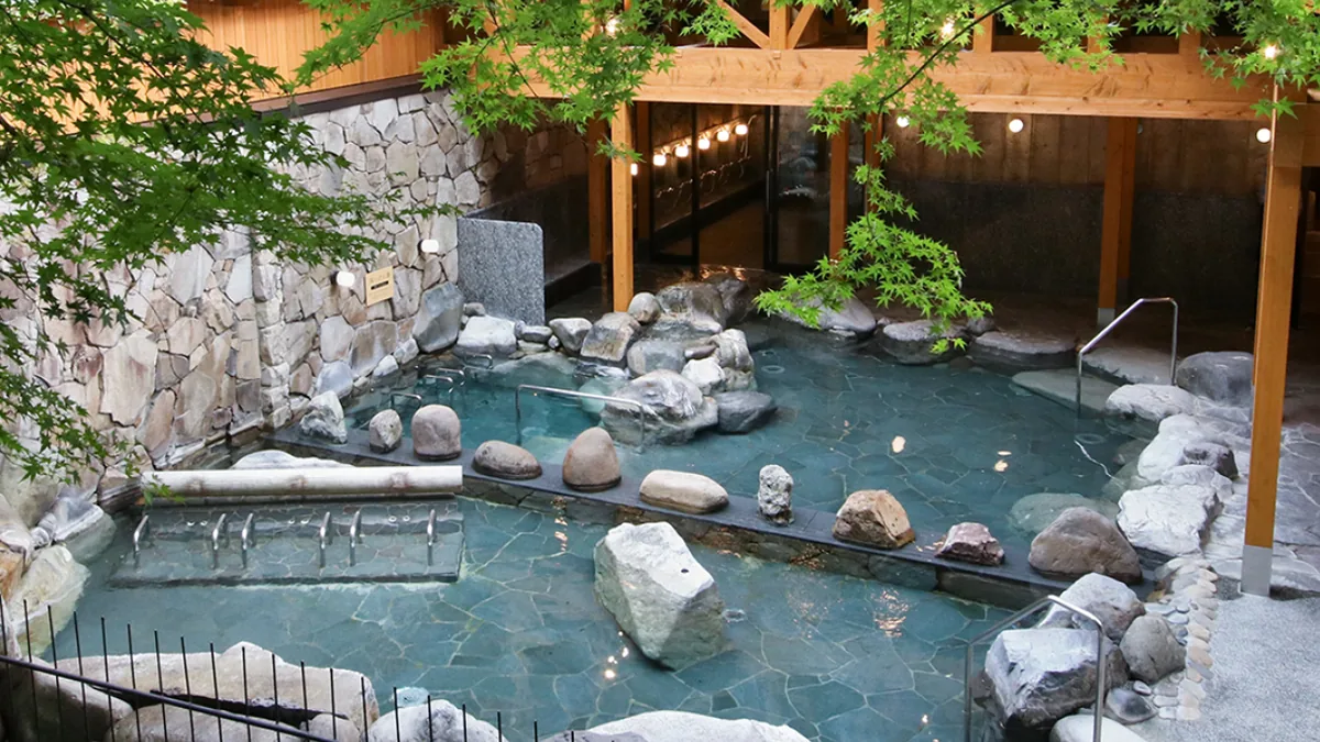 Khu tắm Onsen tại Kinosaki, Nhật Bản