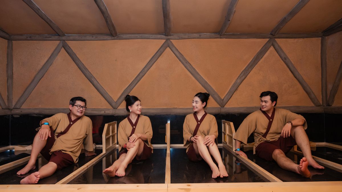 lợi ích của xông đá ganbanyouku