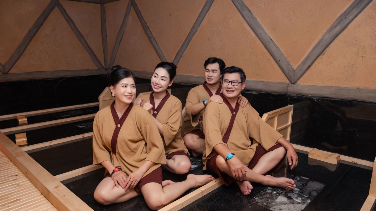 lợi ích của xông đá ganbanyouku