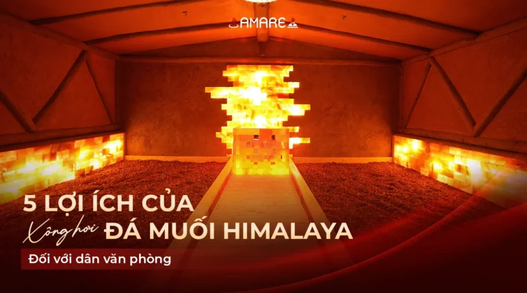 Lợi ích của xông hơi đá muối himalaya