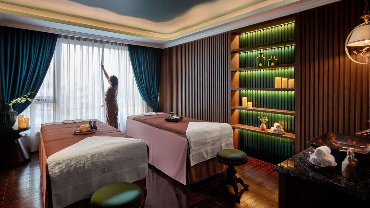 Phòng trị liệu tại Peridot Spa Hà Nội